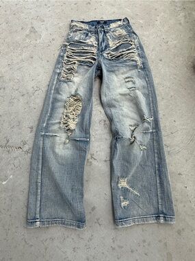 Jaded London 90’s y2k baggy ripped jeans